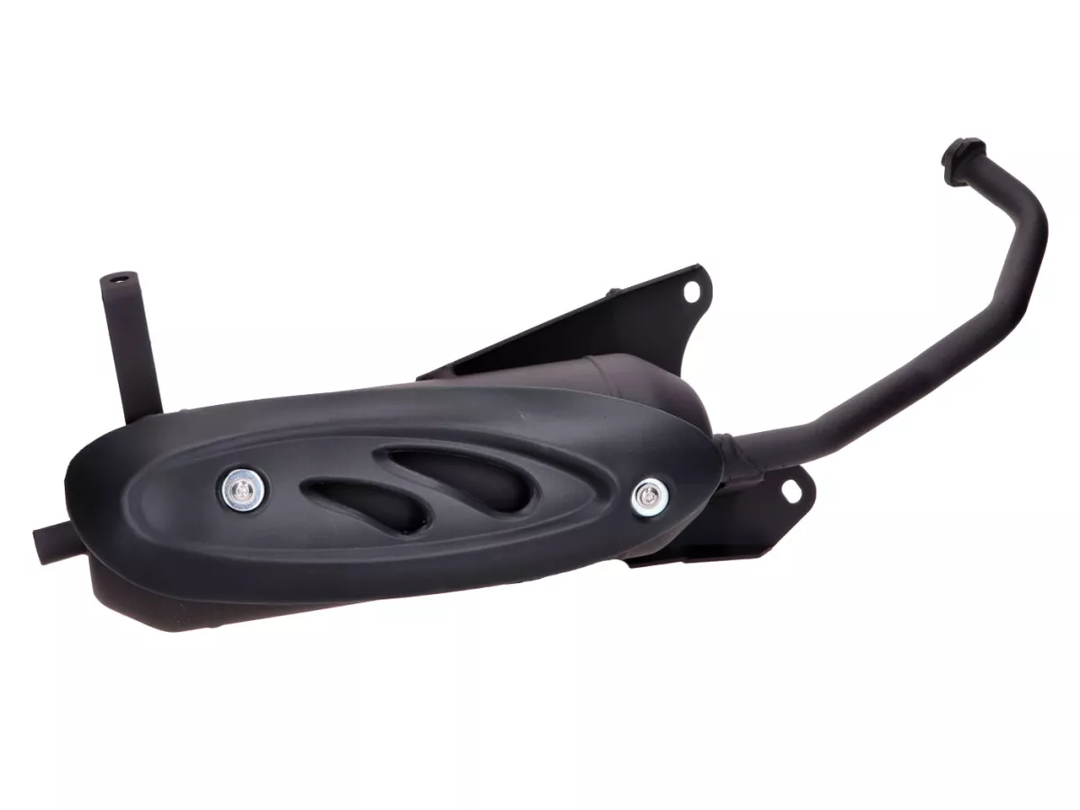 Avgasrör -TECNIGAS- Silent Pro Black - SYM Fiddle 2 50S 4T 2009- (AF05W), Jet 4 50 4T (AD05W1), Orbit 2 50 4T (AE05W-6)