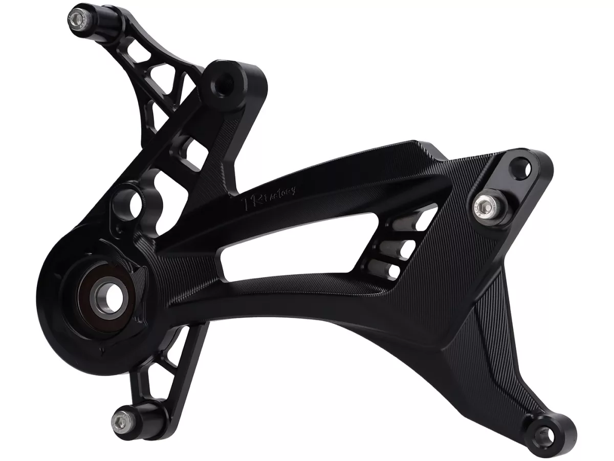 Zwenkarm motor TR Factory, zwart voor Vespa GTS, GTS Super, GTV, GT 60, GT, GT L 125-310cc
