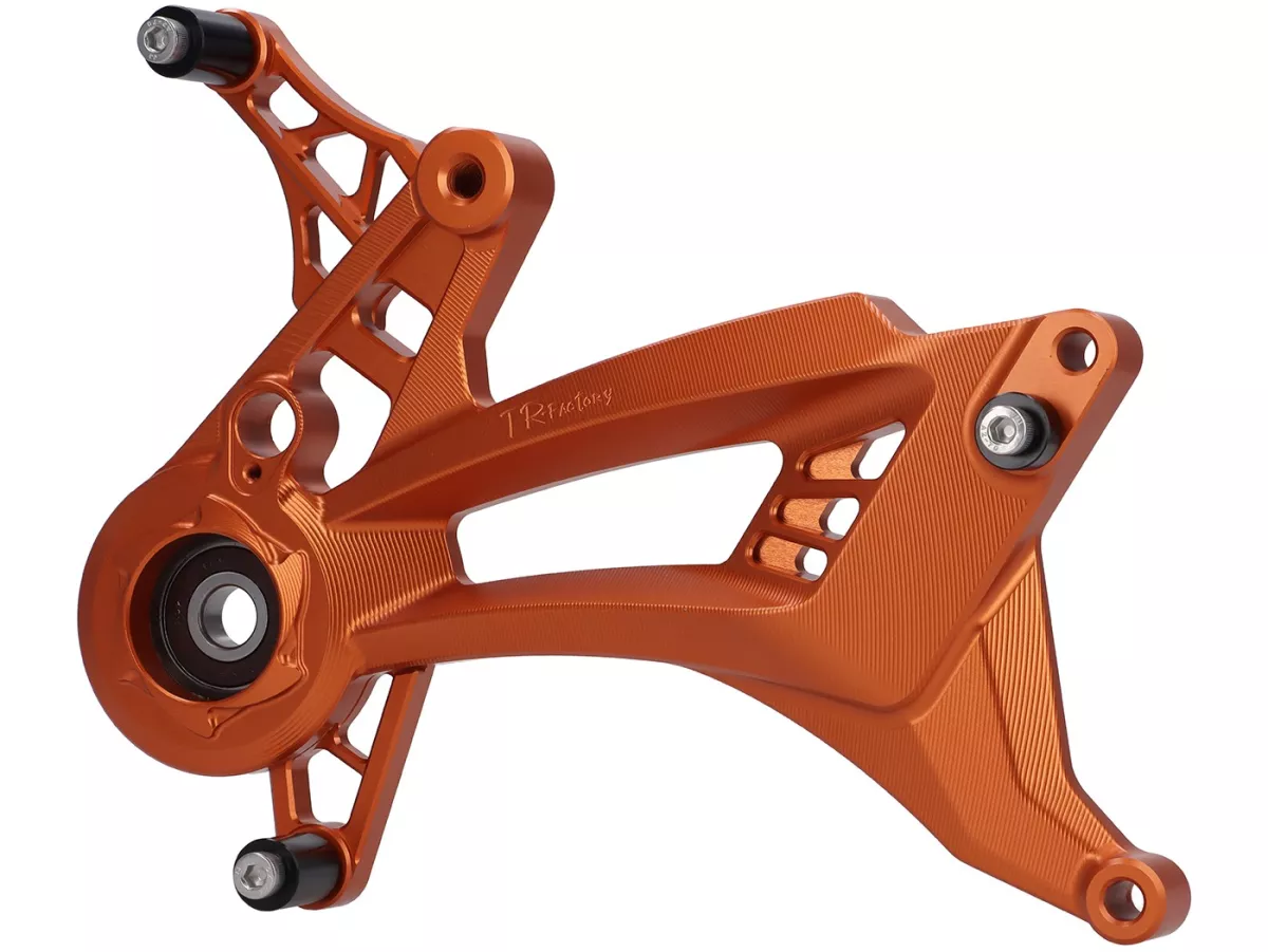 Zwenkarm motor TR Factory, oranje voor Vespa GTS, GTS Super, GTV, GT 60, GT, GT L 125-310cc