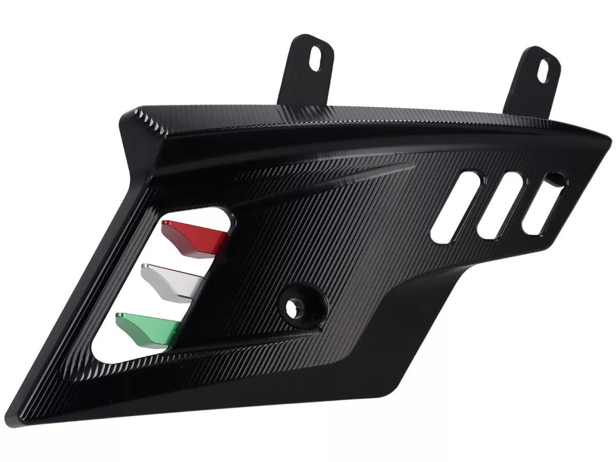 Gaffelkåpa TR Factory Italy, blank svart för Vespa GTS/GTS Super/GTV/GT 60/GT/GT L 125-300cc (2003-2022)