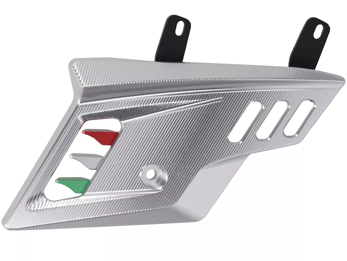Gaffelkåpa TR Factory Italy, silver till Vespa GTS/GTS Super/GTV/GT 60/GT/GT L 125-300cc (2003-2022)