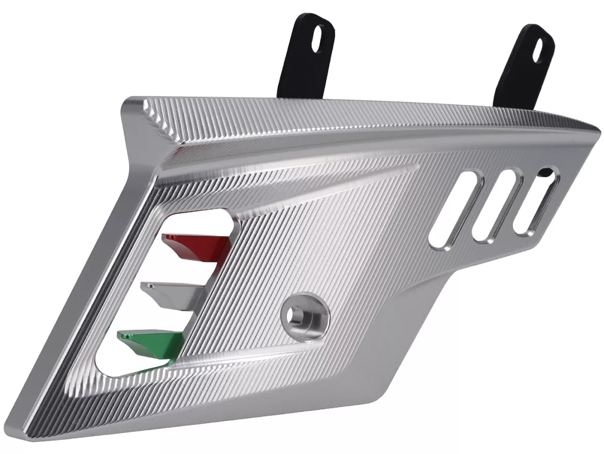 Gaffelkåpa TR Factory Italy, silver till Vespa GTS/GTS Super/GTV/GT 60/GT/GT L 125-300cc (2003-2022)
