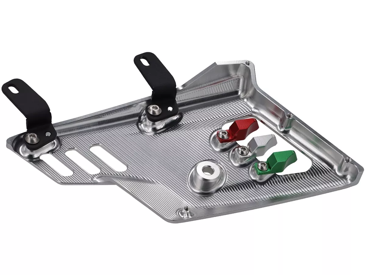 Gaffelkåpa TR Factory Italy, silver till Vespa GTS/GTS Super/GTV/GT 60/GT/GT L 125-300cc (2003-2022)