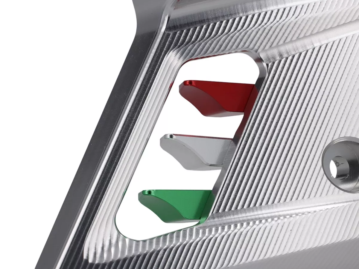 Gaffelkåpa TR Factory Italy, silver till Vespa GTS/GTS Super/GTV/GT 60/GT/GT L 125-300cc (2003-2022)
