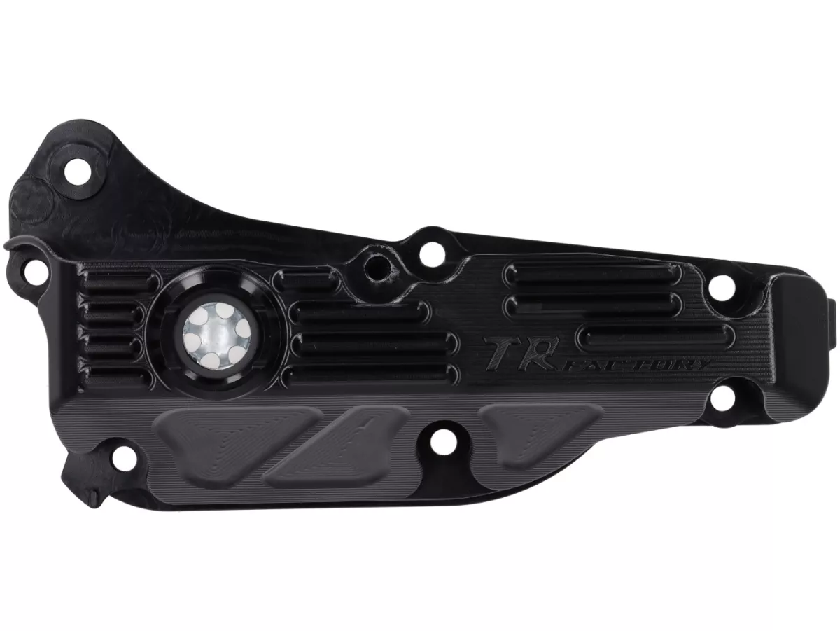 Coppa olio TR Factory, CNC, nera per Vespa GTS Super 125, GTS, GTS Super, GTV 300 HPE, Lambretta X300