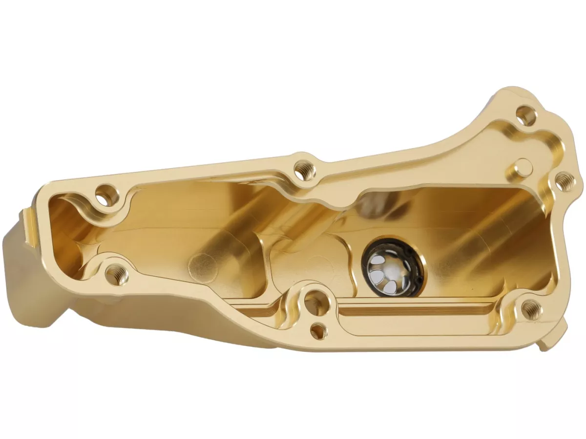 Coppa dell'olio TR Factory, CNC, dorata per Vespa GTS Super 125, GTS, GTS Super, GTV 300 HPE, Lambretta X300