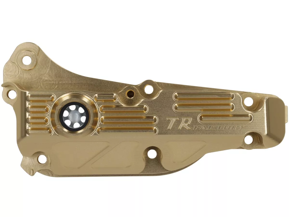 Coppa dell'olio TR Factory, CNC, dorata per Vespa GTS Super 125, GTS, GTS Super, GTV 300 HPE, Lambretta X300