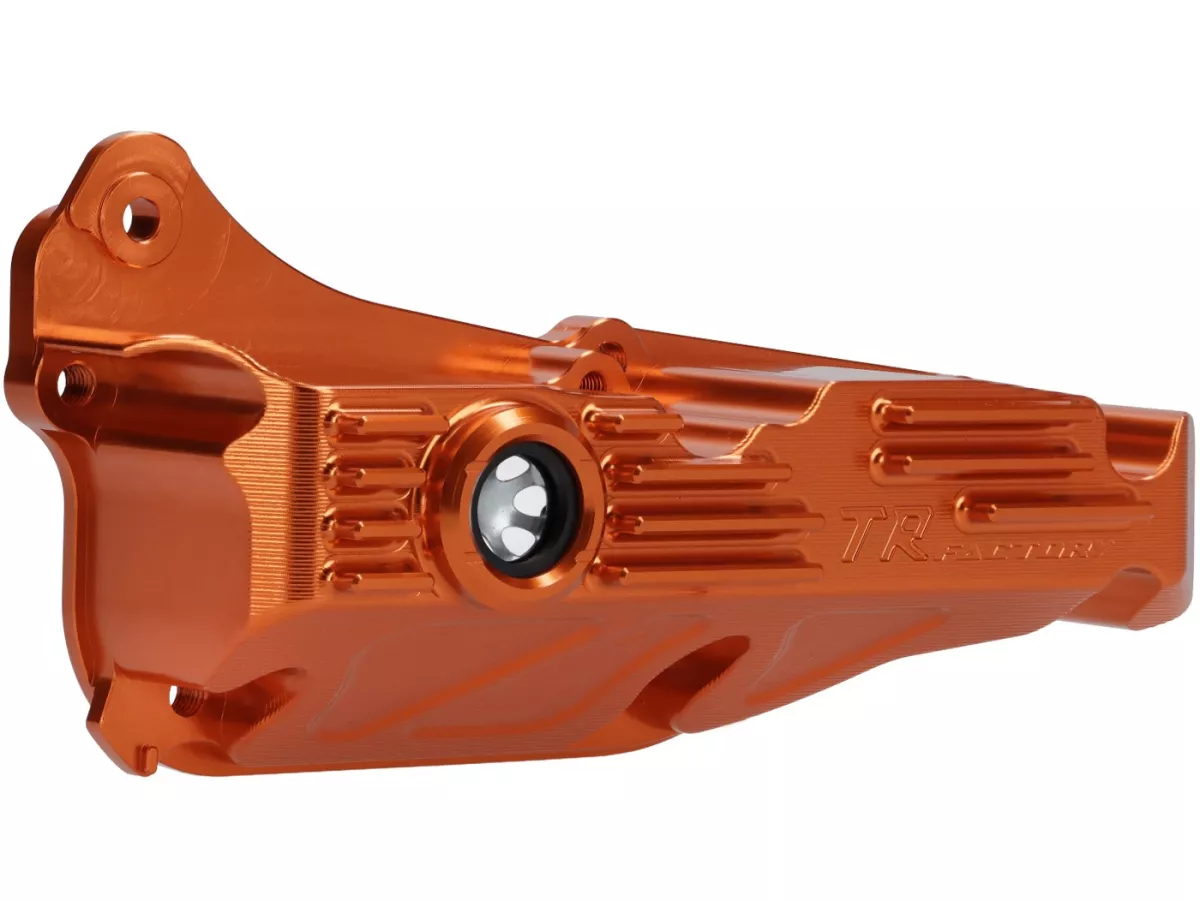 Cárter de aceite TR Factory, CNC, naranja para Vespa GTS Super 125, GTS, GTS Super, GTV 300 HPE, Lambretta X300