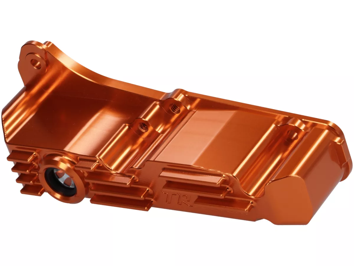 Cárter de aceite TR Factory, CNC, naranja para Vespa GTS Super 125, GTS, GTS Super, GTV 300 HPE, Lambretta X300