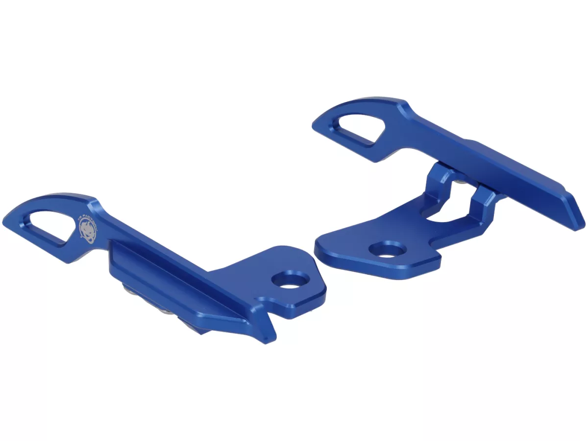 Pillion handvatten TR Factory, blauw voor Vespa GTS, GTS Super, GTV, GT 60, GT, GT L, Sprint, Primavera