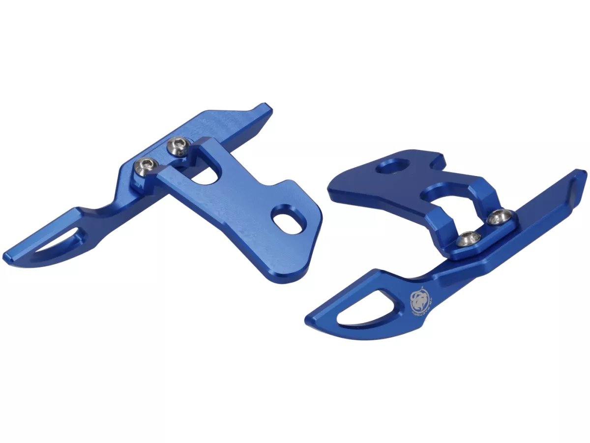 Pillion handvatten TR Factory, blauw voor Vespa GTS, GTS Super, GTV, GT 60, GT, GT L, Sprint, Primavera