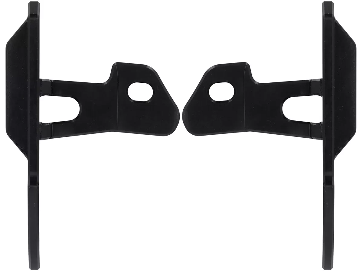 Passenger grips TR Factory, black for Vespa GTS/, GTS Super, GTV, GT 60 ...