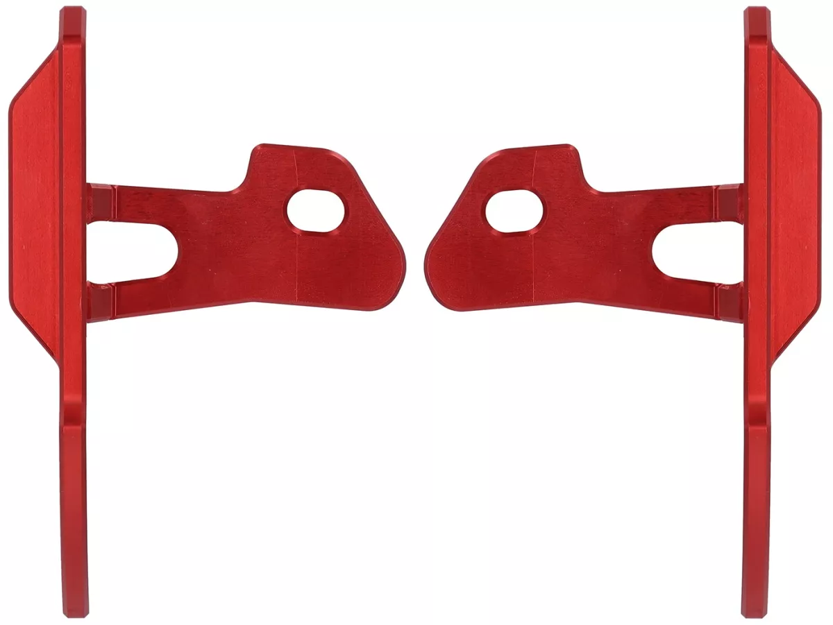 Passenger grips TR Factory, red for Vespa GTS, GTS Super, GTV, GT 60 ...