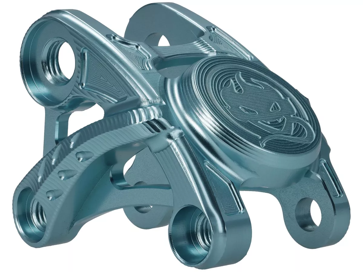 Staffa ammortizzatore, posteriore TR Factory, blu per Primavera, Sprint 125-150cc