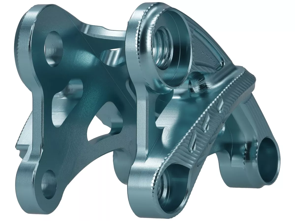 Staffa ammortizzatore, posteriore TR Factory, blu per Primavera, Sprint 125-150cc
