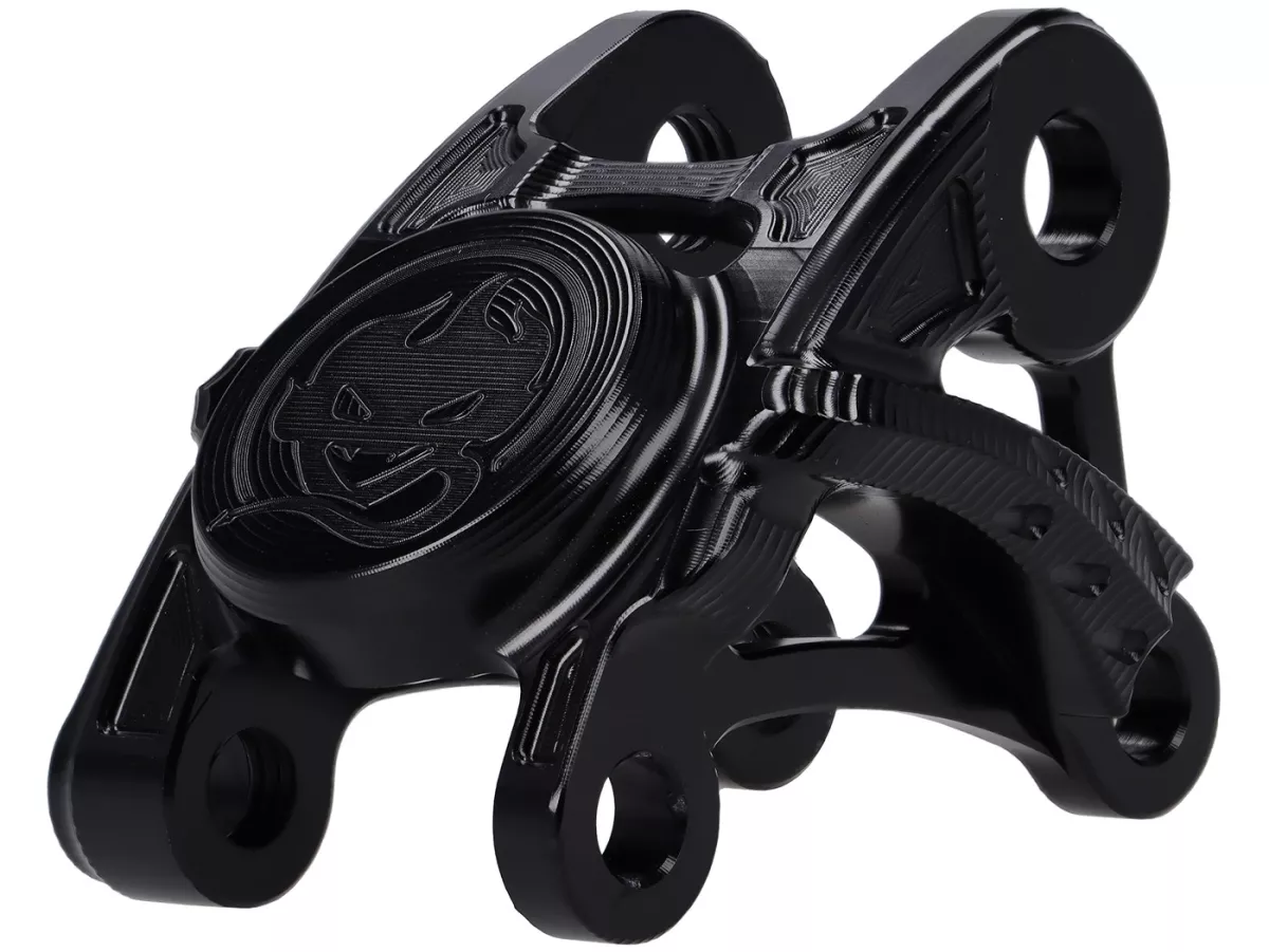 Staffa ammortizzatore, posteriore TR Factory, nero per Primavera, Sprint 125-150cc
