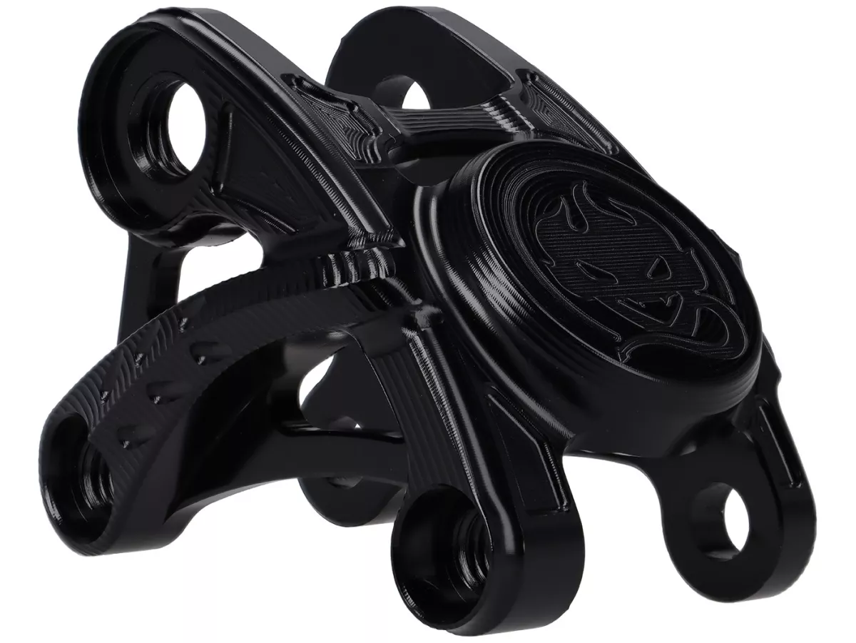 Staffa ammortizzatore, posteriore TR Factory, nero per Primavera, Sprint 125-150cc