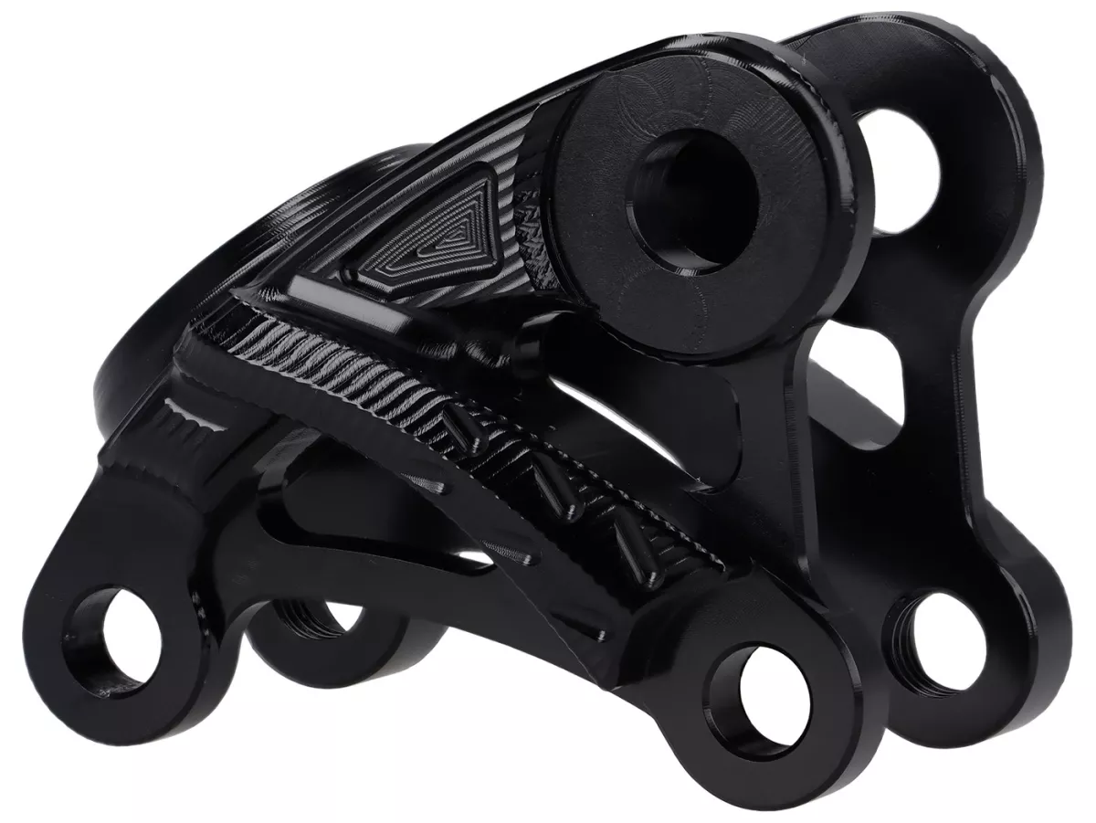 Staffa ammortizzatore, posteriore TR Factory, nero per Primavera, Sprint 125-150cc