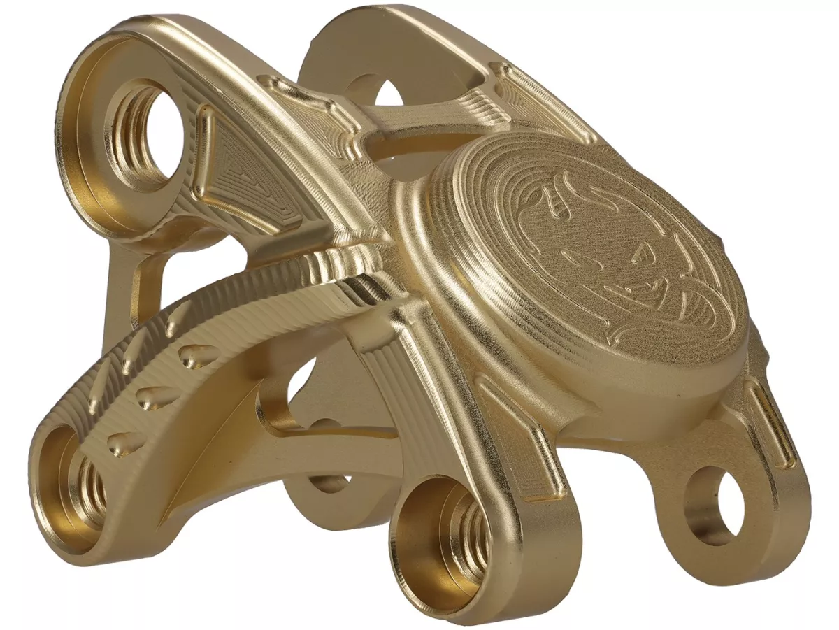 Staffa ammortizzatore, posteriore TR Factory, oro per Primavera, Sprint 125-150cc
