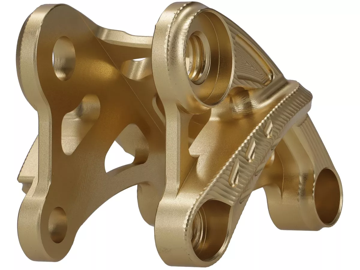 Staffa ammortizzatore, posteriore TR Factory, oro per Primavera, Sprint 125-150cc