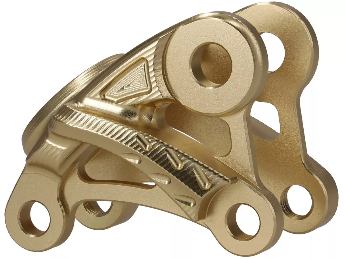 Staffa ammortizzatore, posteriore TR Factory, oro per Primavera, Sprint 125-150cc