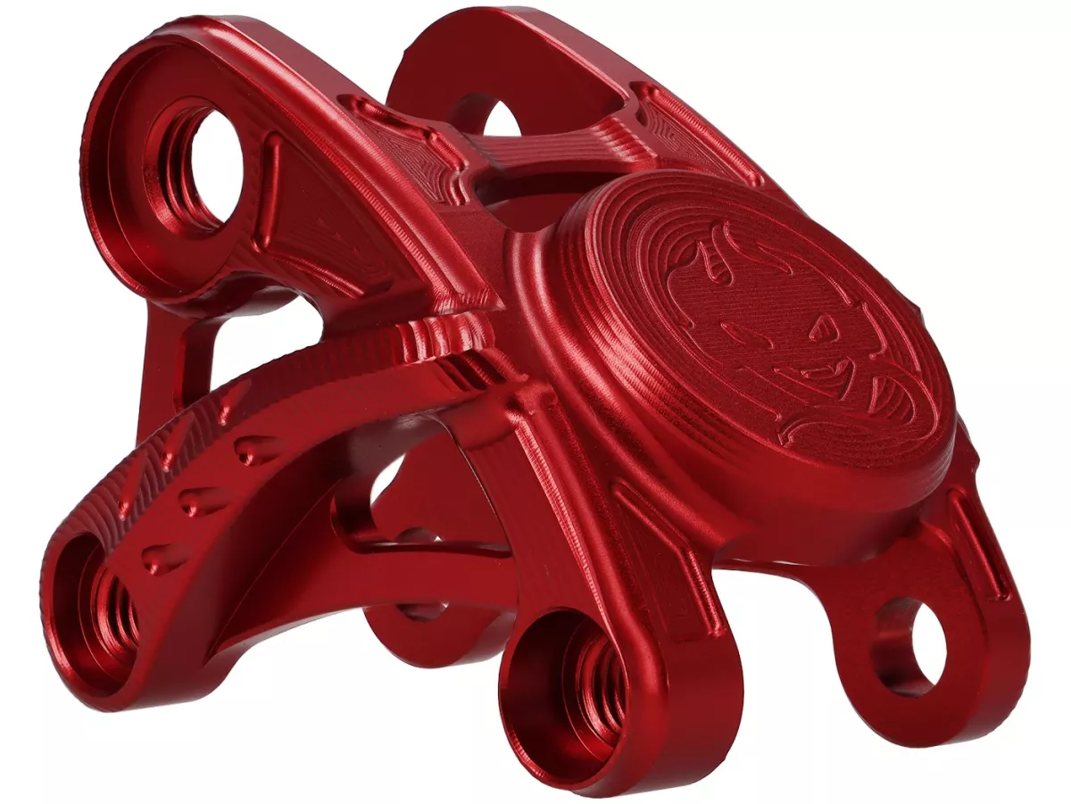 Staffa ammortizzatore, posteriore TR Factory, rosso per Primavera, Sprint 125-150cc
