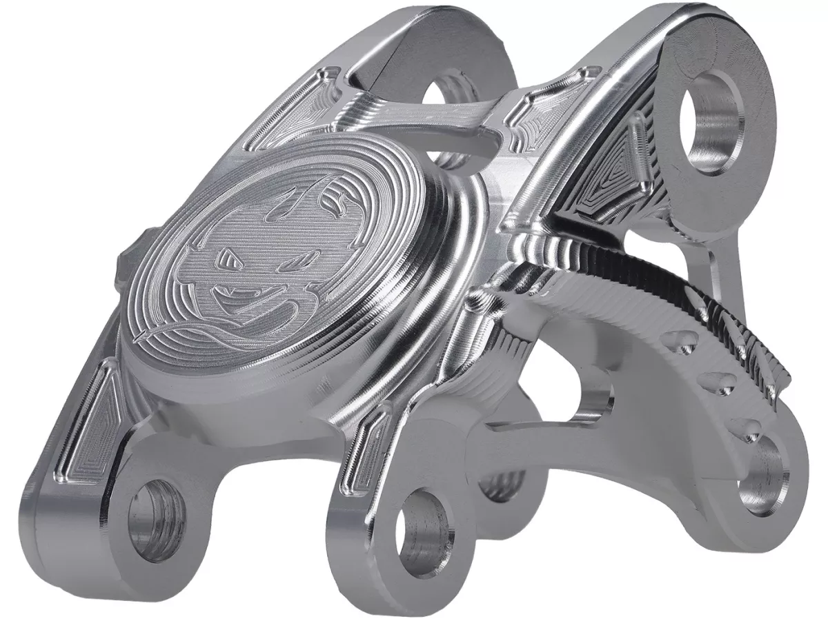 Staffa ammortizzatore, posteriore TR Factory, argento per Primavera, Sprint 125-150cc