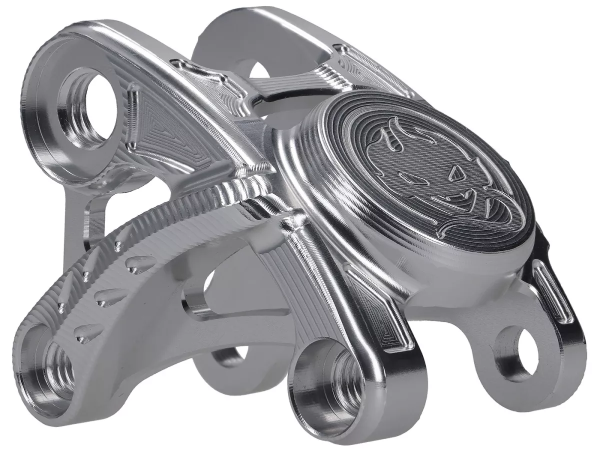 Staffa ammortizzatore, posteriore TR Factory, argento per Primavera, Sprint 125-150cc