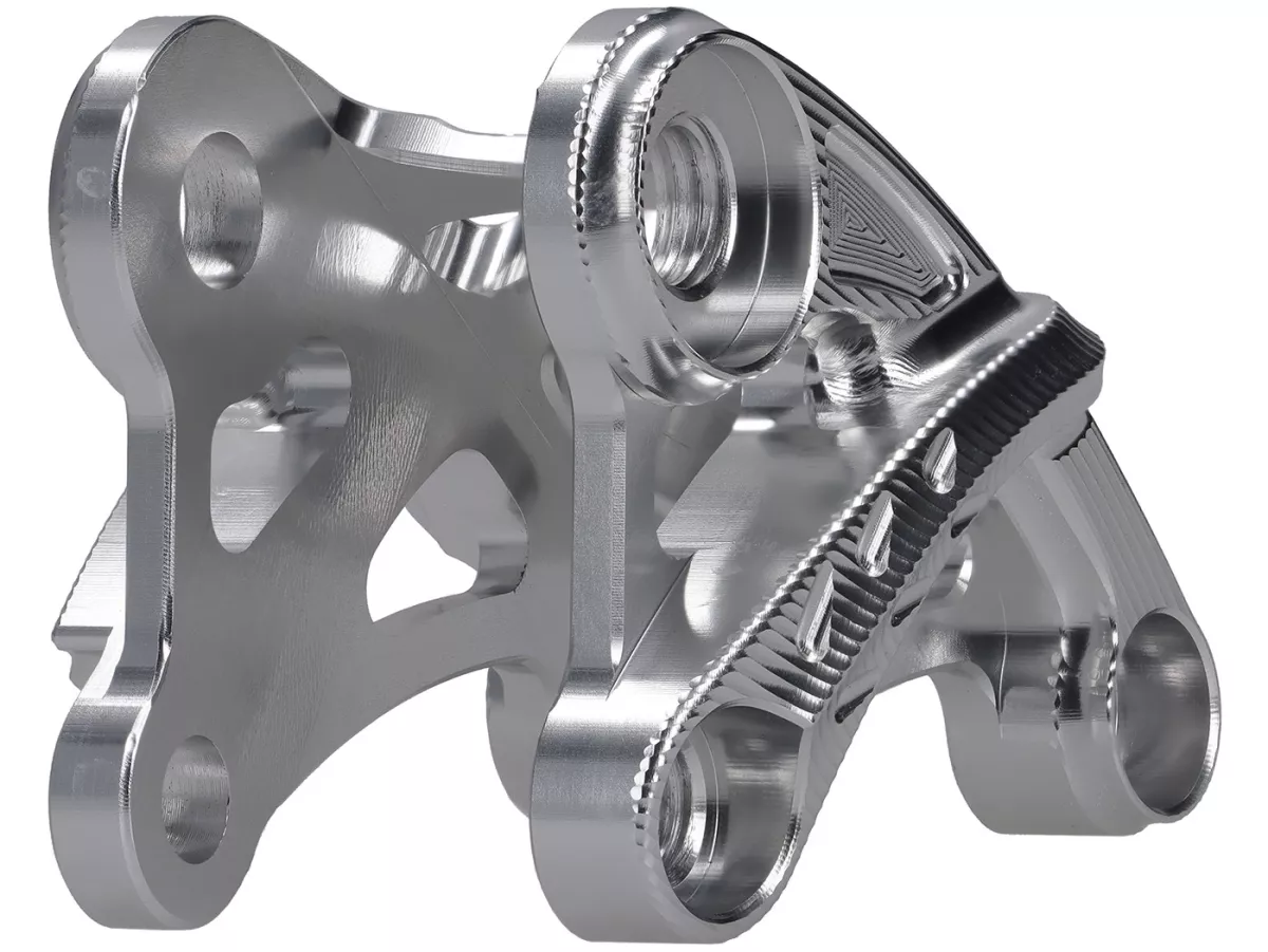 Staffa ammortizzatore, posteriore TR Factory, argento per Primavera, Sprint 125-150cc
