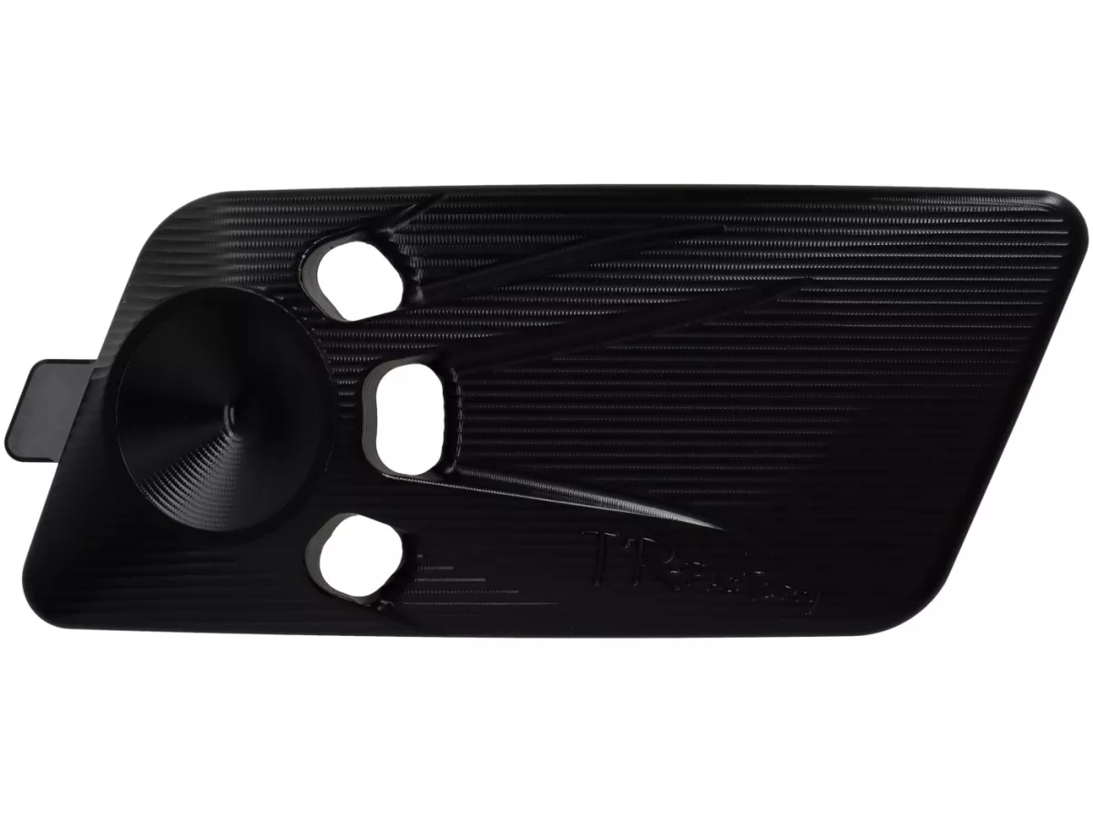 Vario cover TR Factory, hitam untuk Vespa Primavera, Sprint, GTS, GTS Super 125-150cc (IGET)