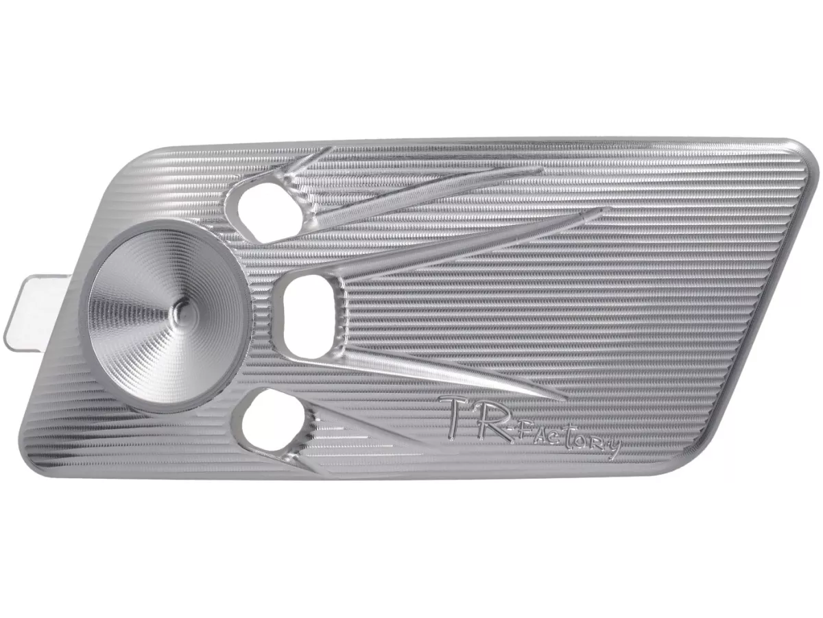 Vario cover TR Factory, warna silver untuk Vespa Primavera, Sprint, GTS, GTS Super 125-150cc (IGET)