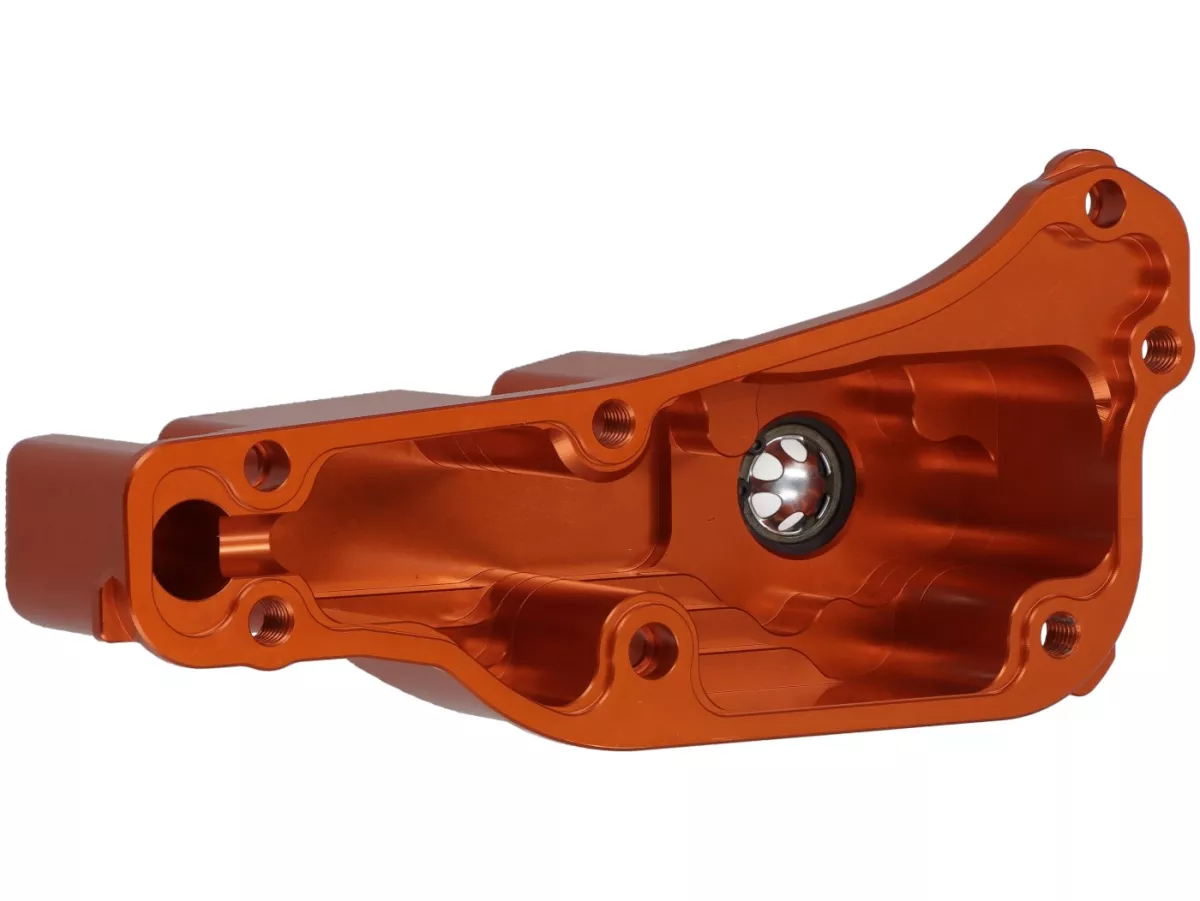 Cárter de aceite TR Factory, naranja, para Vespa 946 125–150 (2013–), GTS / GTS Super 125–150 (2016–), LT 125–150 (2014), LX 125–150 (2012–2013), Primavera 125–150 (2013–), S 125 (2012), Sprint 125–150 (2014–)