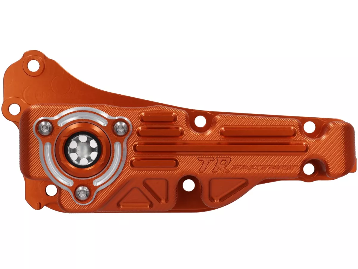 Cárter de aceite TR Factory, naranja, para Vespa 946 125–150 (2013–), GTS / GTS Super 125–150 (2016–), LT 125–150 (2014), LX 125–150 (2012–2013), Primavera 125–150 (2013–), S 125 (2012), Sprint 125–150 (2014–)