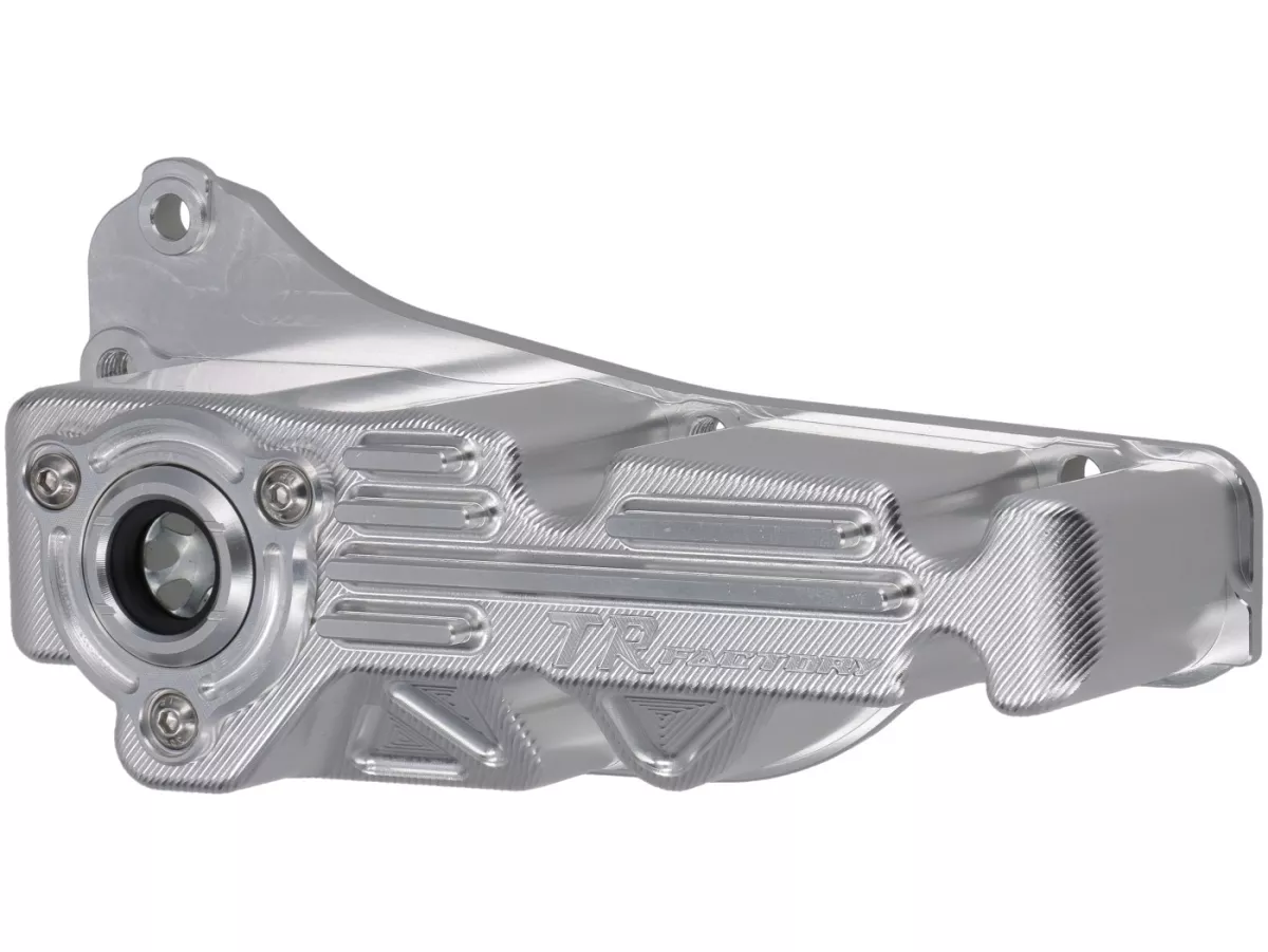 Cárter de aceite TR Factory, color plateado, para Vespa 946 125–150 (2013–), GTS / GTS Super 125–150 (2016–), LT 125–150 (2014), LX 125–150 (2012–2013), Primavera 125–150 (2013–), S 125 (2012), Sprint 125–150 (2014–)