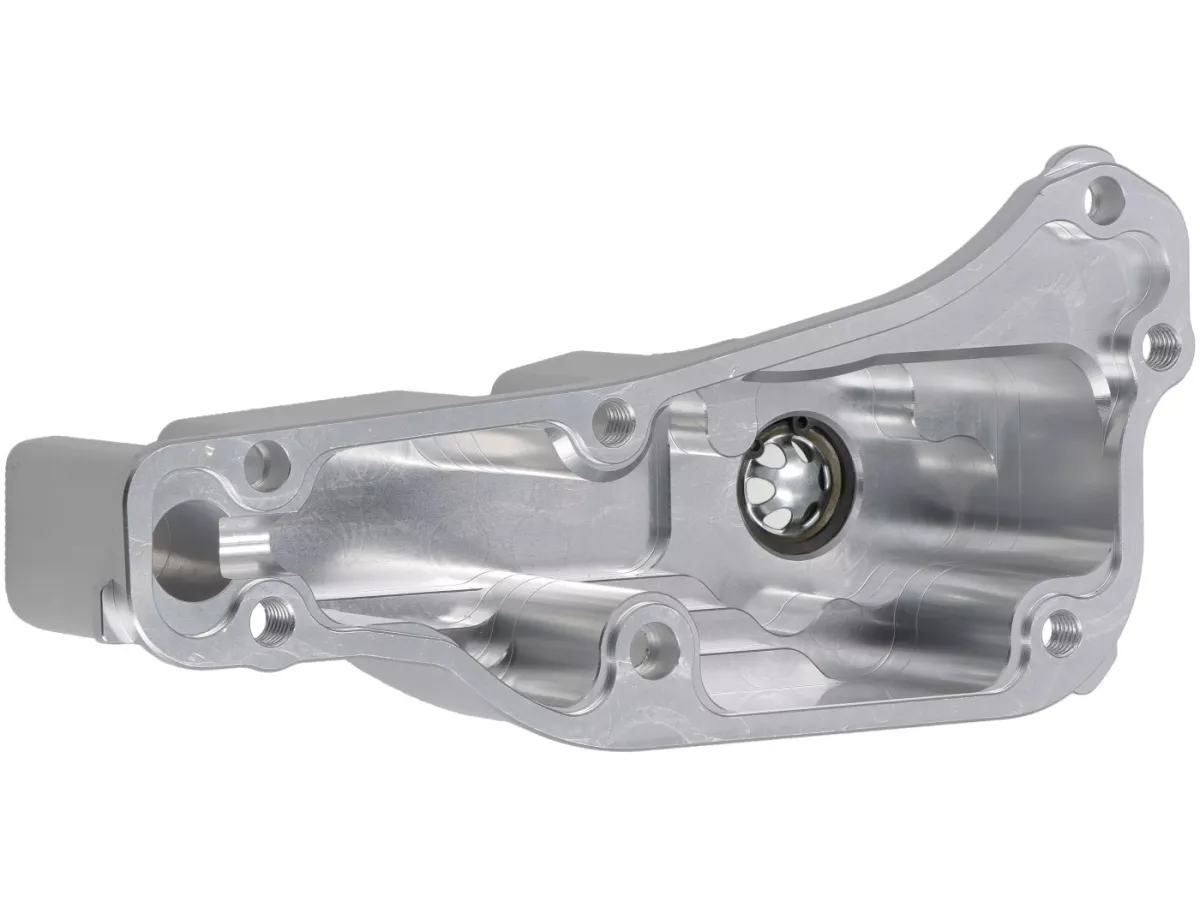 Cárter de aceite TR Factory, color plateado, para Vespa 946 125–150 (2013–), GTS / GTS Super 125–150 (2016–), LT 125–150 (2014), LX 125–150 (2012–2013), Primavera 125–150 (2013–), S 125 (2012), Sprint 125–150 (2014–)