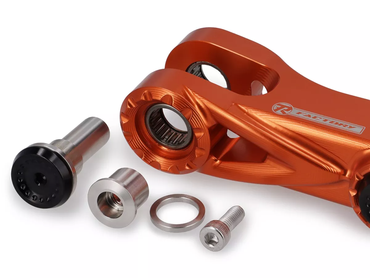 Swingarm TR Factory, orange for Vespa GTS, GTS Super, GTV, GT 60