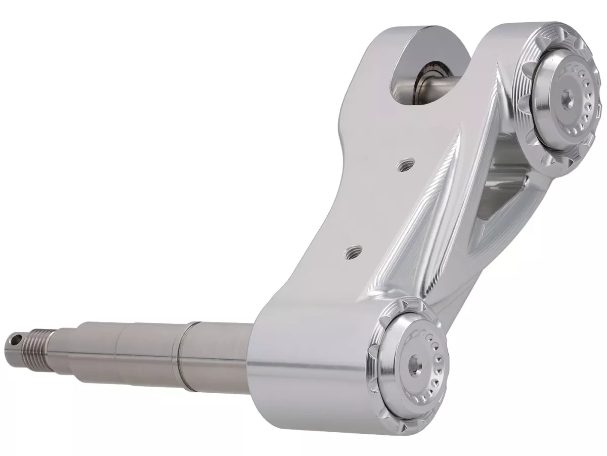 Forcellone TR Factory, argento per Vespa GTS, GTS Super, GTV, GT 60, GT, GT L, Sprint, Primavera, LX, LXV, S, ET2, ET4, 946, Piaggio Zip, Sfera Hexagon