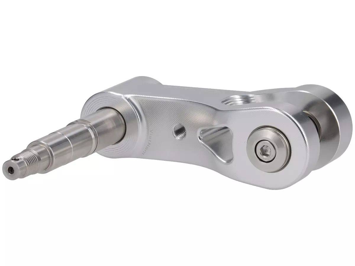 Forcellone TR Factory, argento per Vespa GTS, GTS Super, GTV, GT 60, GT, GT L, Sprint, Primavera, LX, LXV, S, ET2, ET4, 946, Piaggio Zip, Sfera Hexagon