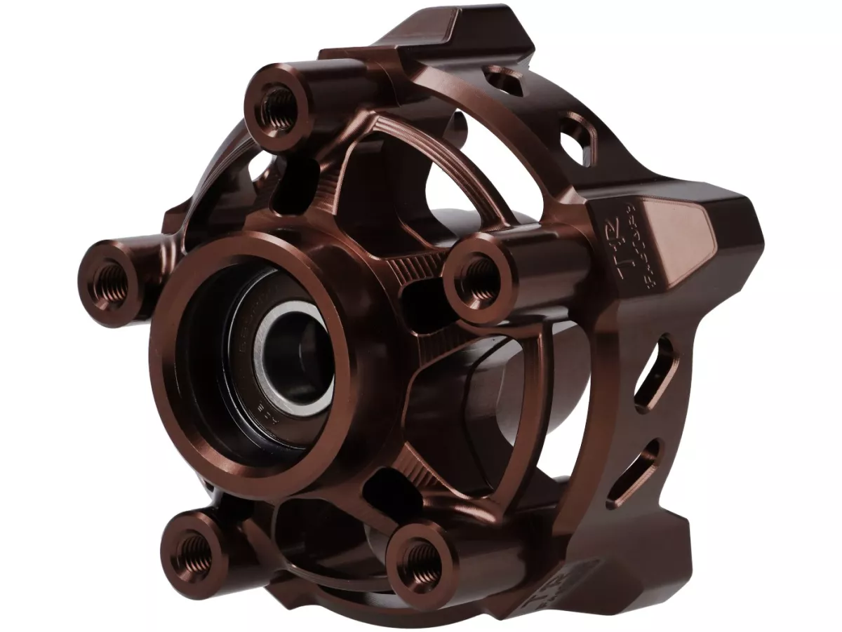 Buje de rueda TR Factory CNC, bronce para Vespa Primavera, Sprint 125-150cc