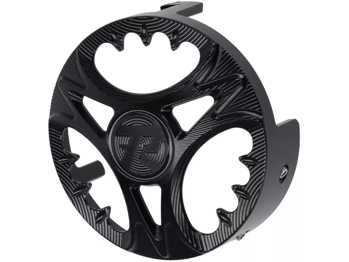 Copriforcellone motore in gomma silenziosa TR Factory nero per Vespa Primavera, Sprint 125-150cc