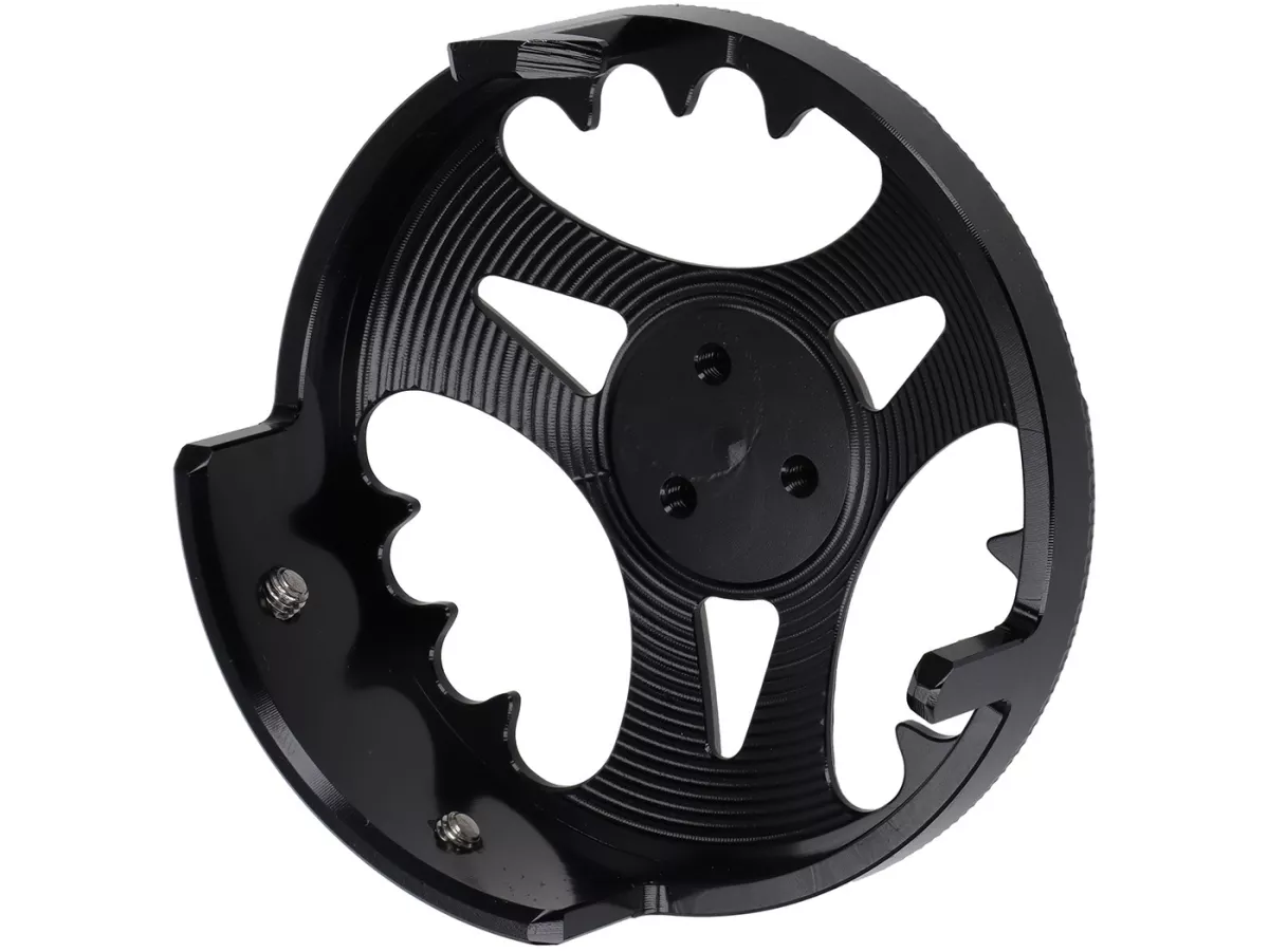 Copriforcellone motore in gomma silenziosa TR Factory nero per Vespa Primavera, Sprint 125-150cc
