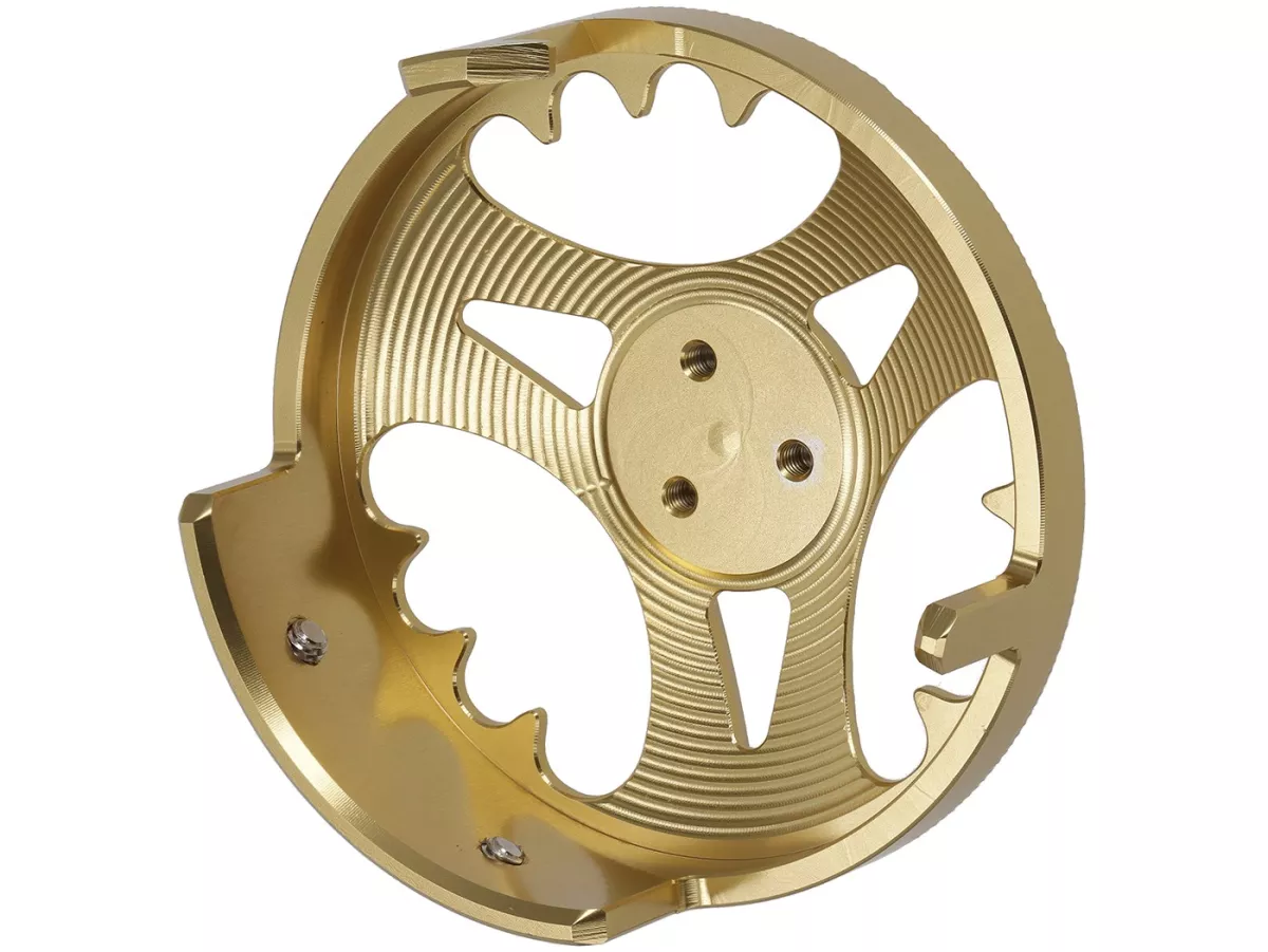 Copriforcellone in gomma silenzioso TR Factory golden per Vespa Primavera, Sprint 125-150cc