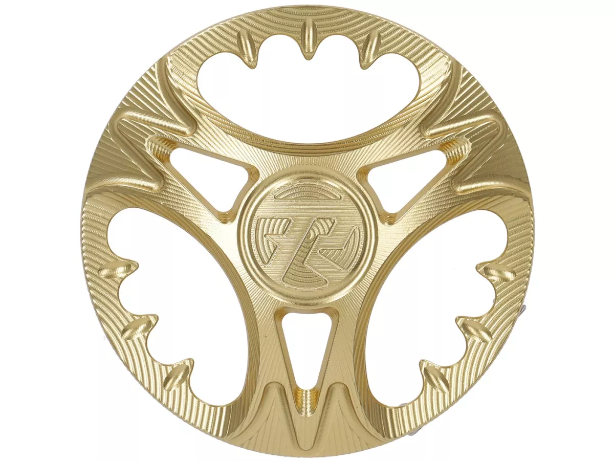 Copriforcellone in gomma silenzioso TR Factory golden per Vespa Primavera, Sprint 125-150cc