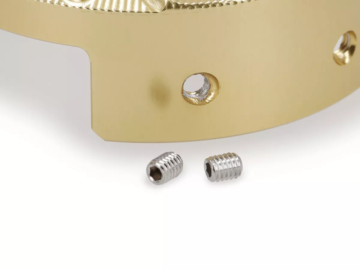 Copriforcellone in gomma silenzioso TR Factory golden per Vespa Primavera, Sprint 125-150cc
