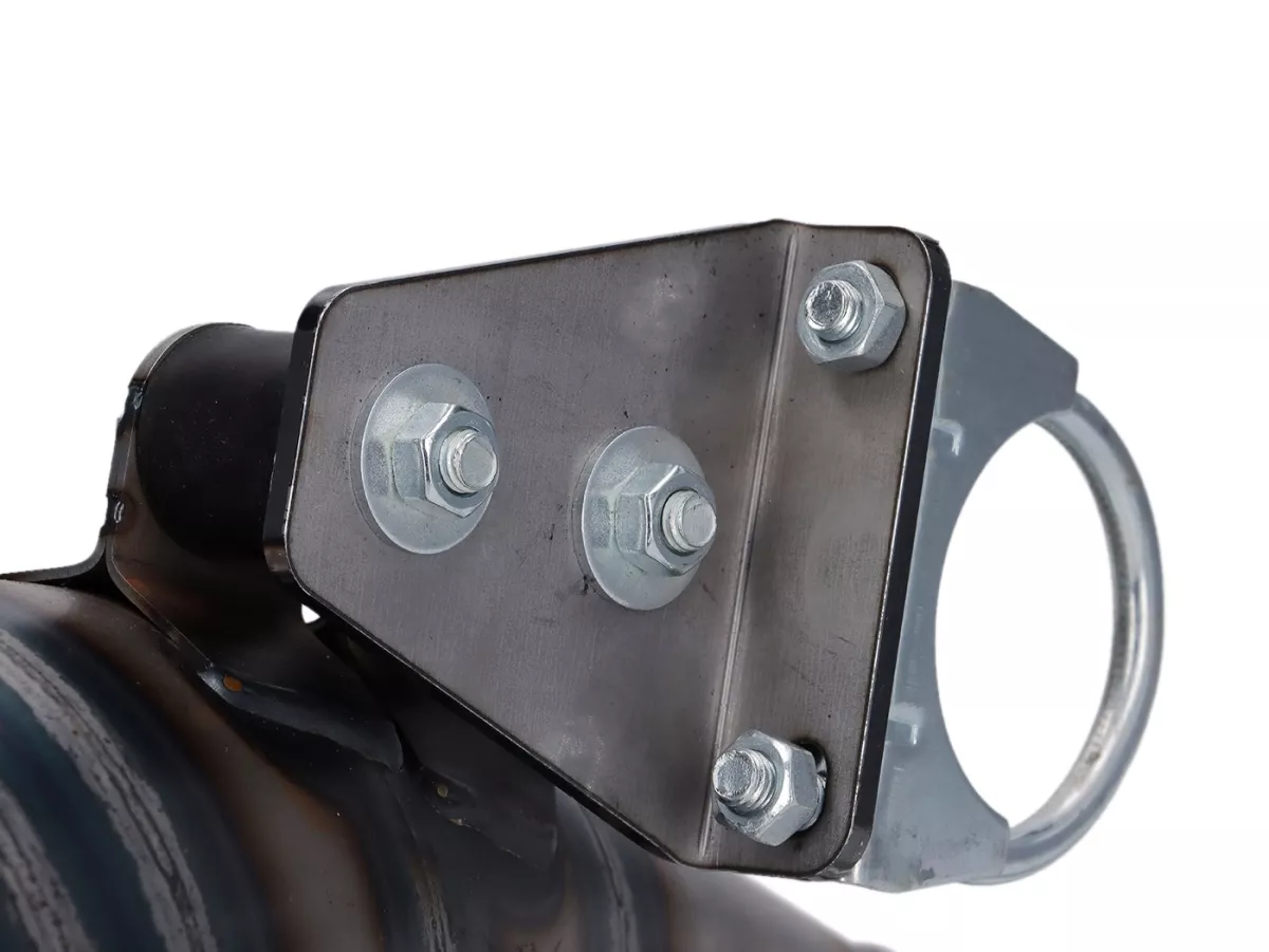 Scarico - 2LTECH Minigun M200 low pass - Quattrini M200, Egig 220, Ø=44 mm, silenziatore terminale avvitato - Vespa ET3, PV125 - È necessario spostare l'ammortizzatore - compatibile con il vano bagagli