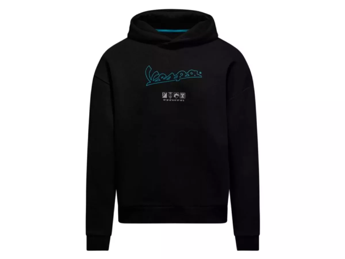 Hoodie -VESPA- DEC - schwarz - XL