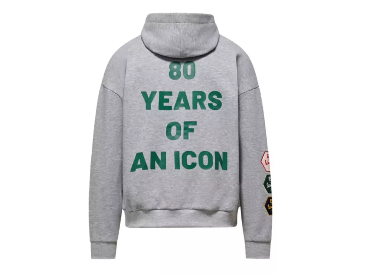 Hoodie -VESPA- 80th - gray - XS