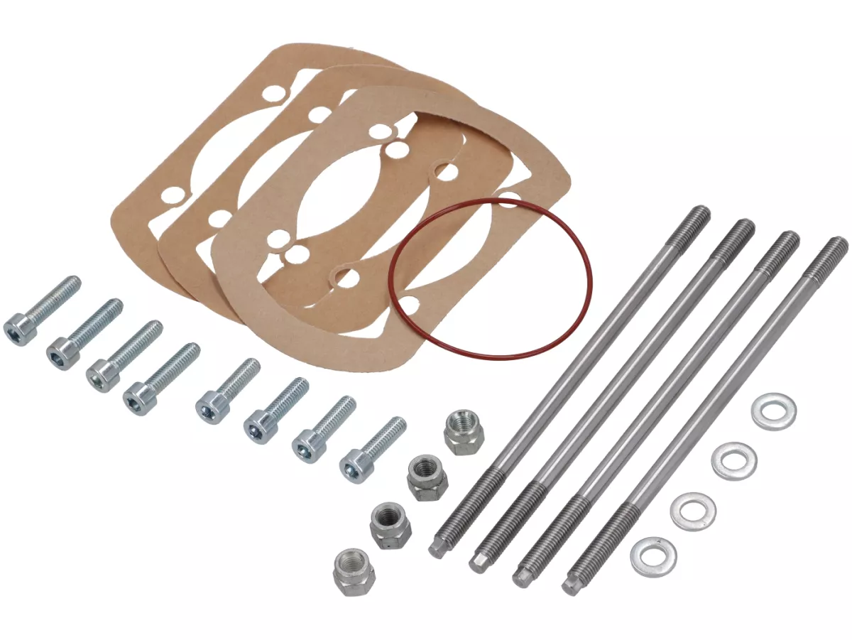 Zylinder -BFA/FRT 150cc (58x56,7mm, Pleuel 110/115mm)- Membraneinlaß, luftgekühlt - für Serienmotorgehäuse- Vespa V50, PV125, ET3, PK50, PK80, PK125