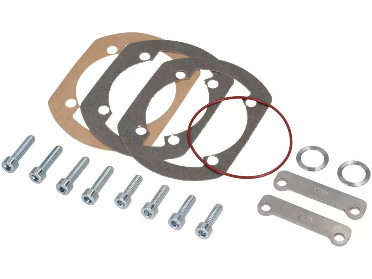 Zylinder -BFA/FRT, 165cc (64x51mm, Pleuel 105mm)- Membraneinlaß, luftgekühlt - für Serienmotorgehäuse- Vespa V50, PV125, ET3, PK50, PK80, PK125