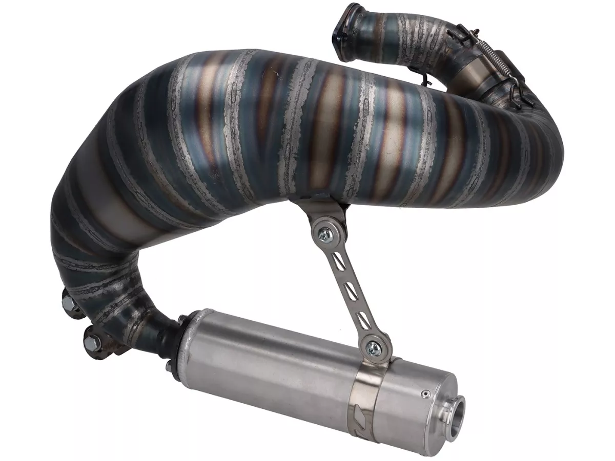Auspuff -BFA/FRT 244cc- Vespa V50, PV125, ET3, PK50, PK80, PK125 - auch passend für Kingwelle 244 u.ä.